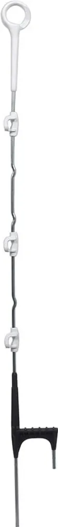 Piquet Gallagher blanc 1,10 m pour clôture mobile et pâturage (lot 10)