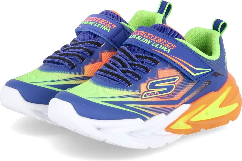 Skechers Flex-Glow Ultra Blau BLMT Größe EU 30