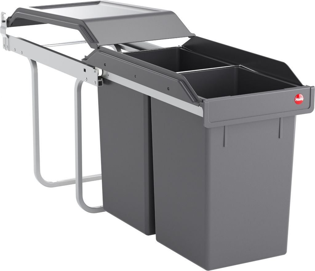 Odpadkový koš Hailo 3650101 TA Swing A Tandem 2x 15 litrů Obrázek produktu 