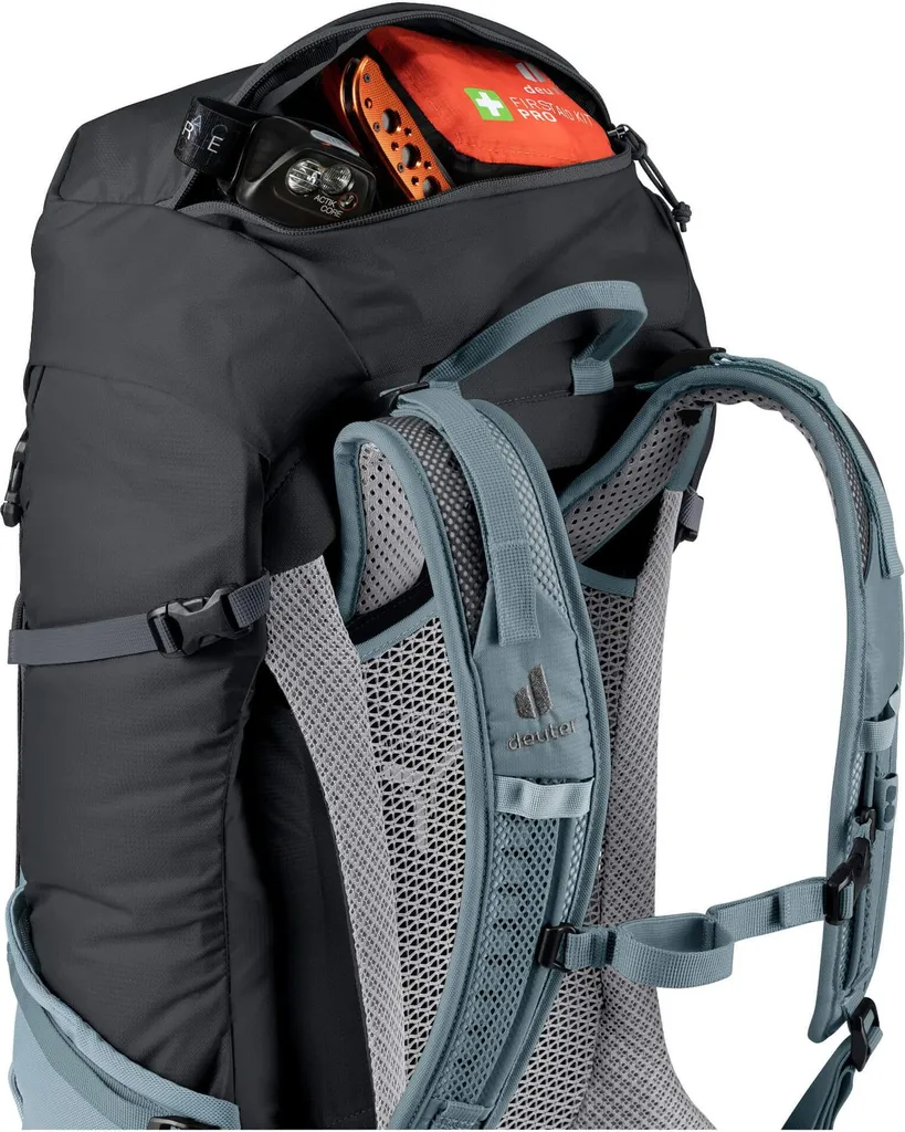 Sac à dos Deuter Futura 32 L - Finissez-en avec le dos mouillé en rando - 16