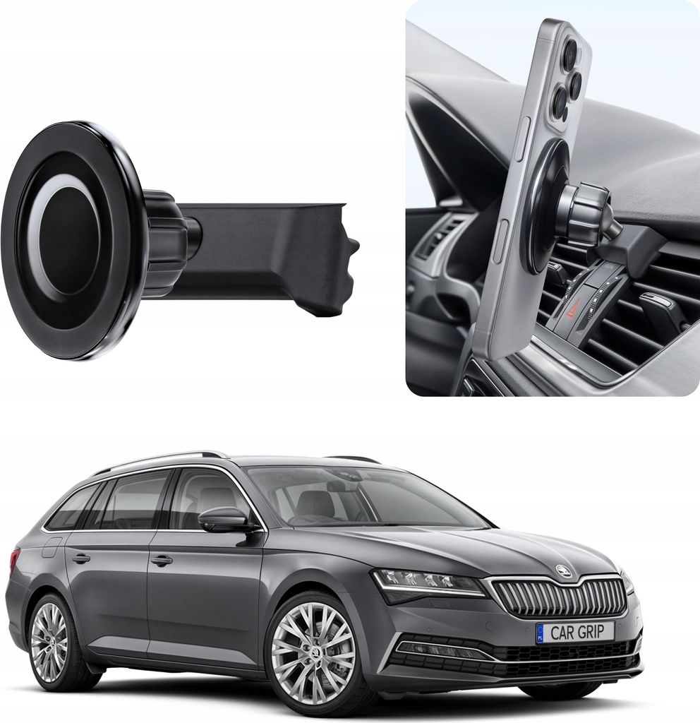 MagSafe Magnethalterung für Skoda Superb 3 3V (2015-) Produktbild 