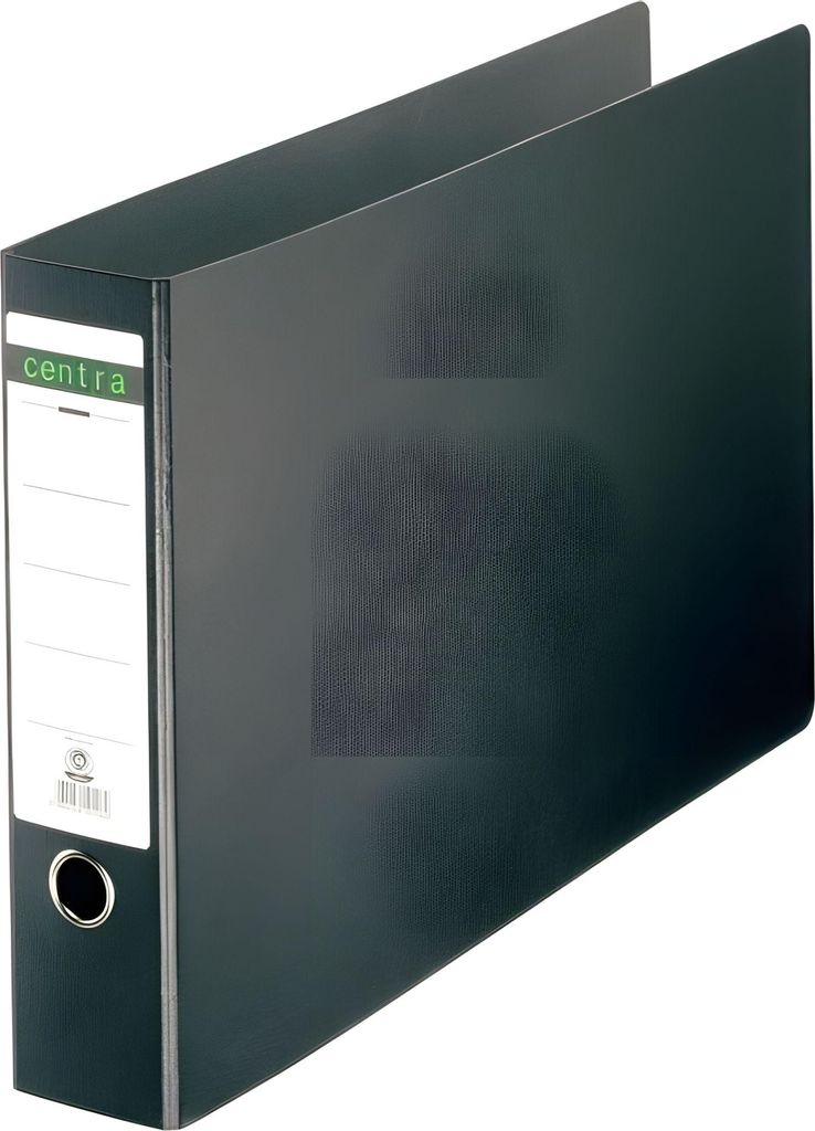 Centra 210116 Ordner Sonderformate - mit Griffloch, ohne Schlitze, A3 quer, schwarz