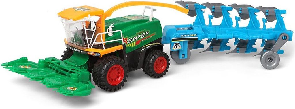 Traktor mit Schaufel und Anhänger 111003