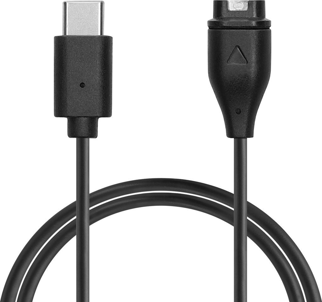 kwmobile USB C Ladekabel kompatibel mit Garmin Swim 2 / Tactix7 / Enduro / Epix 2 / Epix Pro - Kabel Charger - Smart Watch Typ C Ersatzkabel -
