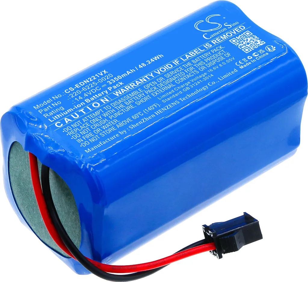 Batterie Li-ion 14.4V compatible Ecovacs Deebot U2 Pro et Ultenic D5s Pro