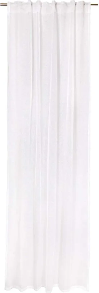 Rideau à passants cachés ESPRIT Beverly blanc 130x250 cm pour salon