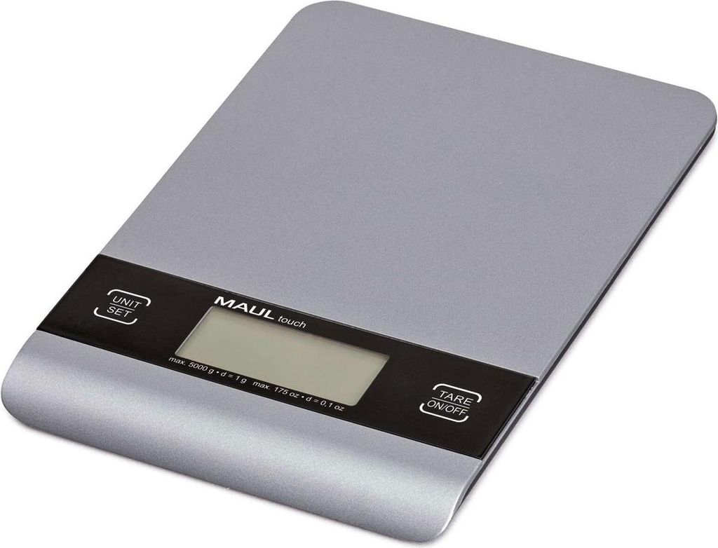 MAUL Briefwaage MAULtouch 5 kg Batterie silber