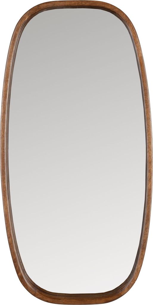 Housecraft Living Nyko Spiegel/ Wandspiegel 80x40 cm Holz Braun
