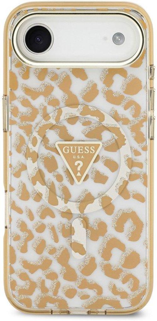 Guess iPhone 17 Air Back Cover Leopard Glitter