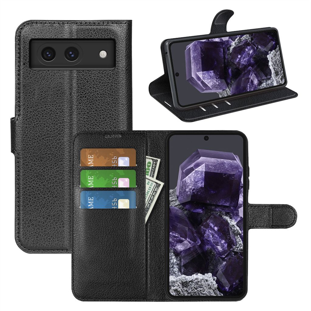 Klapphülle für Google Pixel 8A Handyhülle Wallet Case Schutz Hülle Flip Cover