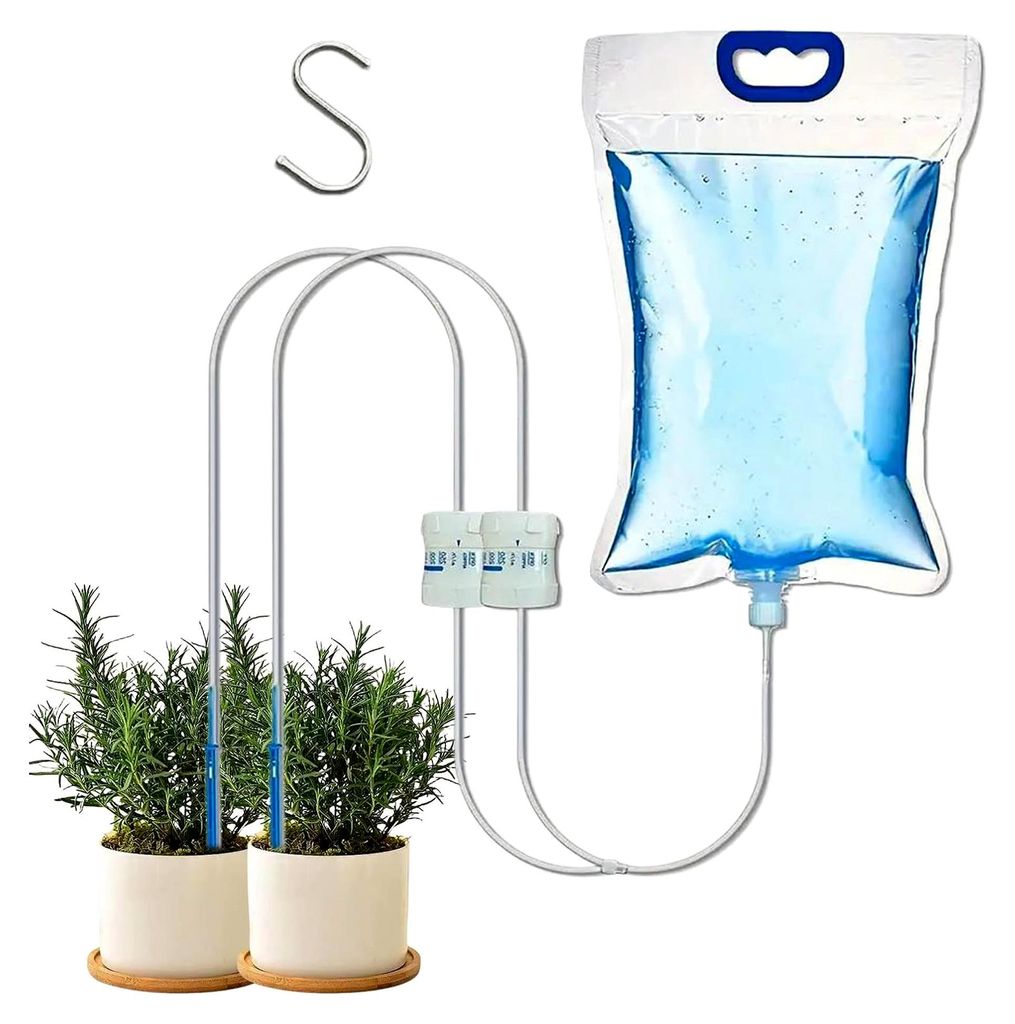 Wassersäcke für Bäume 5,2 L - Einstellbarer Tropfbeutel zur Bewässerung - Universell einsetzbar im Gewächshaus, Garten, Blumenbeet, Balkon, In...