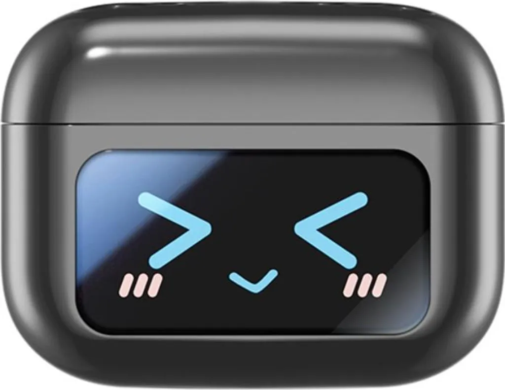 INF Auricolari Bluetooth con Clip per Orecchio e Traduzione AI con Touchscreen Nero - 5