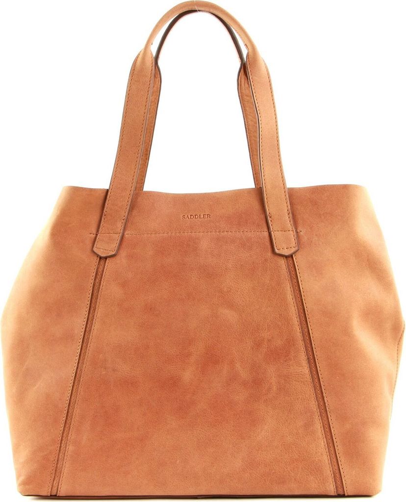 SADDLER Shopper Schultertasche Paris Tote Bag Tan braun