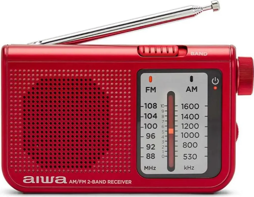 Aiwa RS-55RD radio Personale Analogico Rosso