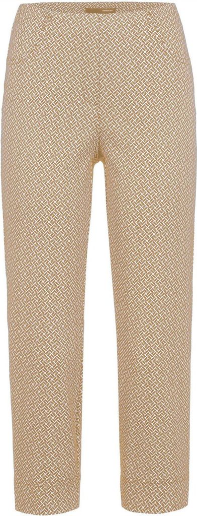 Loli-602 Schmal geschnittene Hose Labyrinth Jacquard Pull-On mit Seitenschlitz