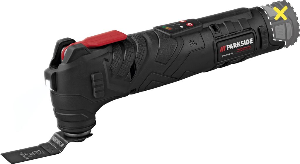 PARKSIDE PERFORMANCE® 12 V Akku-Multitool »PPMFWA 12 A1«, Produktbild 