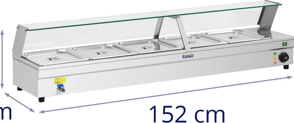 Ohřívač vody s kohoutkem a skleněným krytem 2200W 30L + 5x Obrázek produktu 12