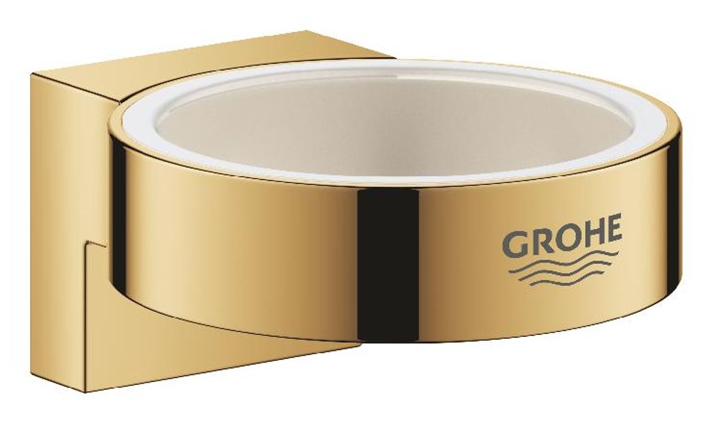 GROHE Halter Selection 41027, für Glas/Seifenspender, cool sunrise
