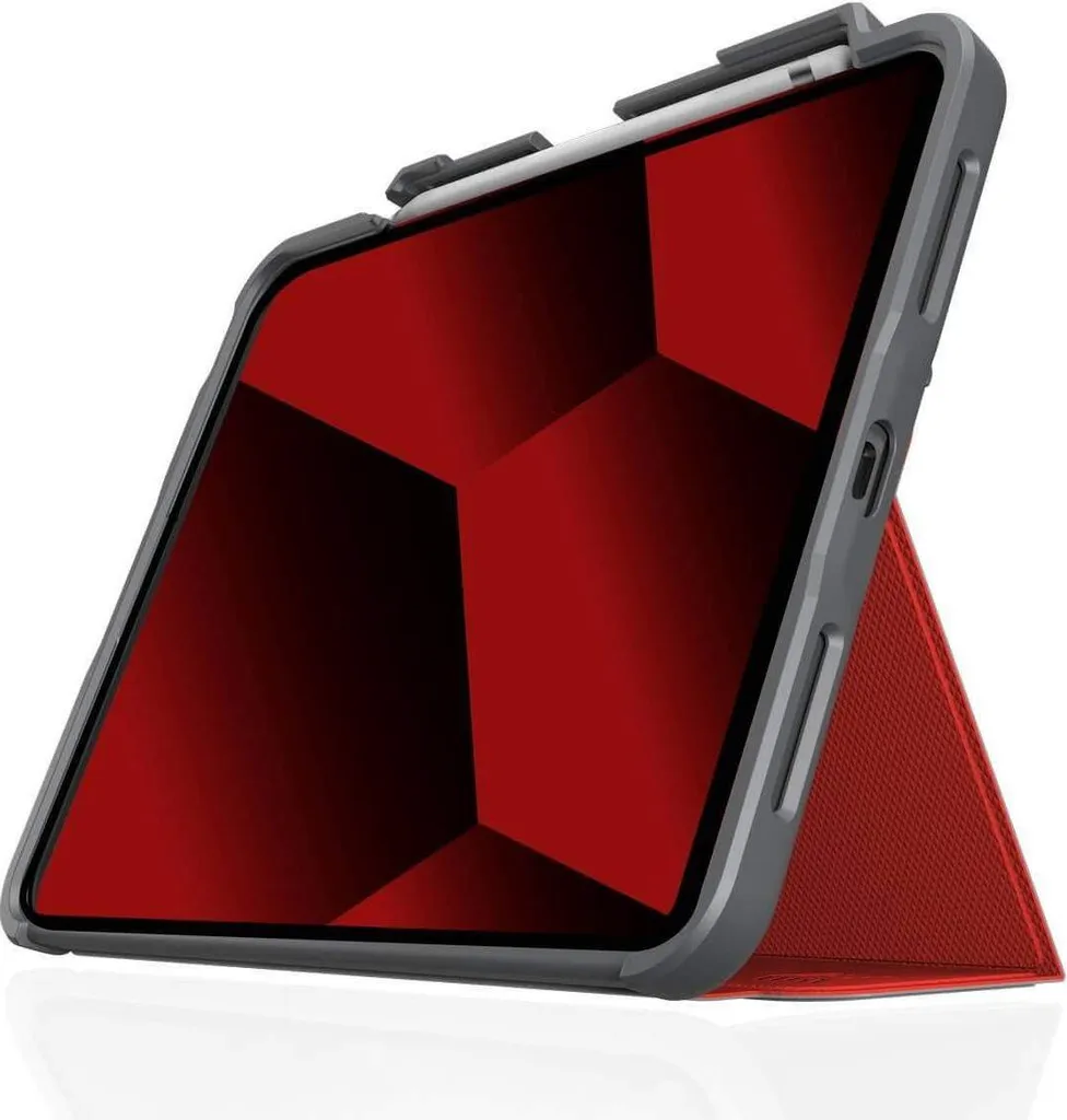 Custodia STM Dux Plus iPad 10.9 (10a Gen) Nero - Protezione Militare