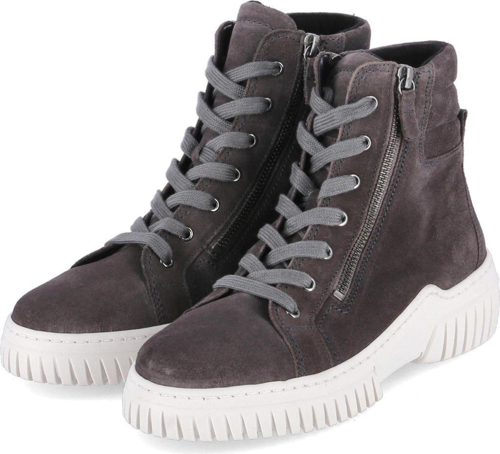 Gabor Damen Stiefel in Grau, Größe 5.5