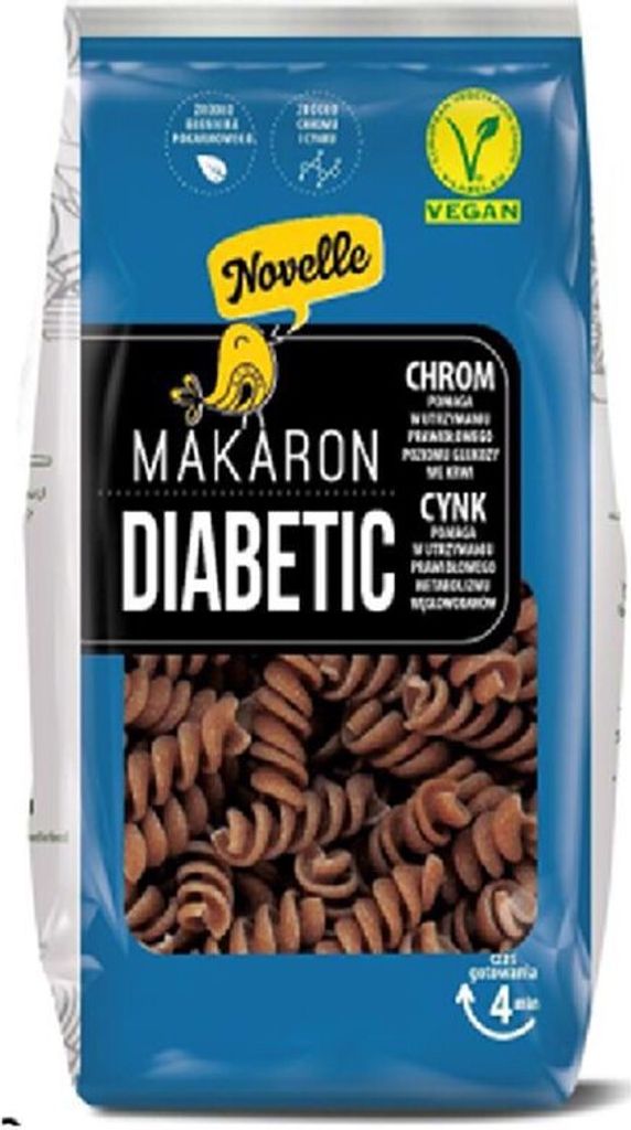 PASTA POUR LES DIABÉTIQUES SWIDERS 250 g - NOVELLE Image du produit 
