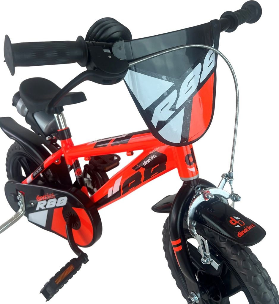 Dino 123GLN orange Kinderfahrrad 12" 2024 Produktbild 3