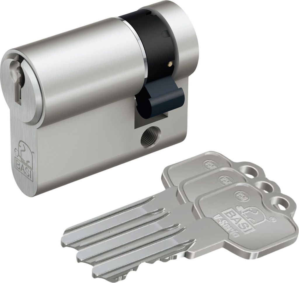 BASI - Profil-Halbzylinder - V50 10/30 mm - Gleichschließend Nr. 11 - V5021-0000-0011