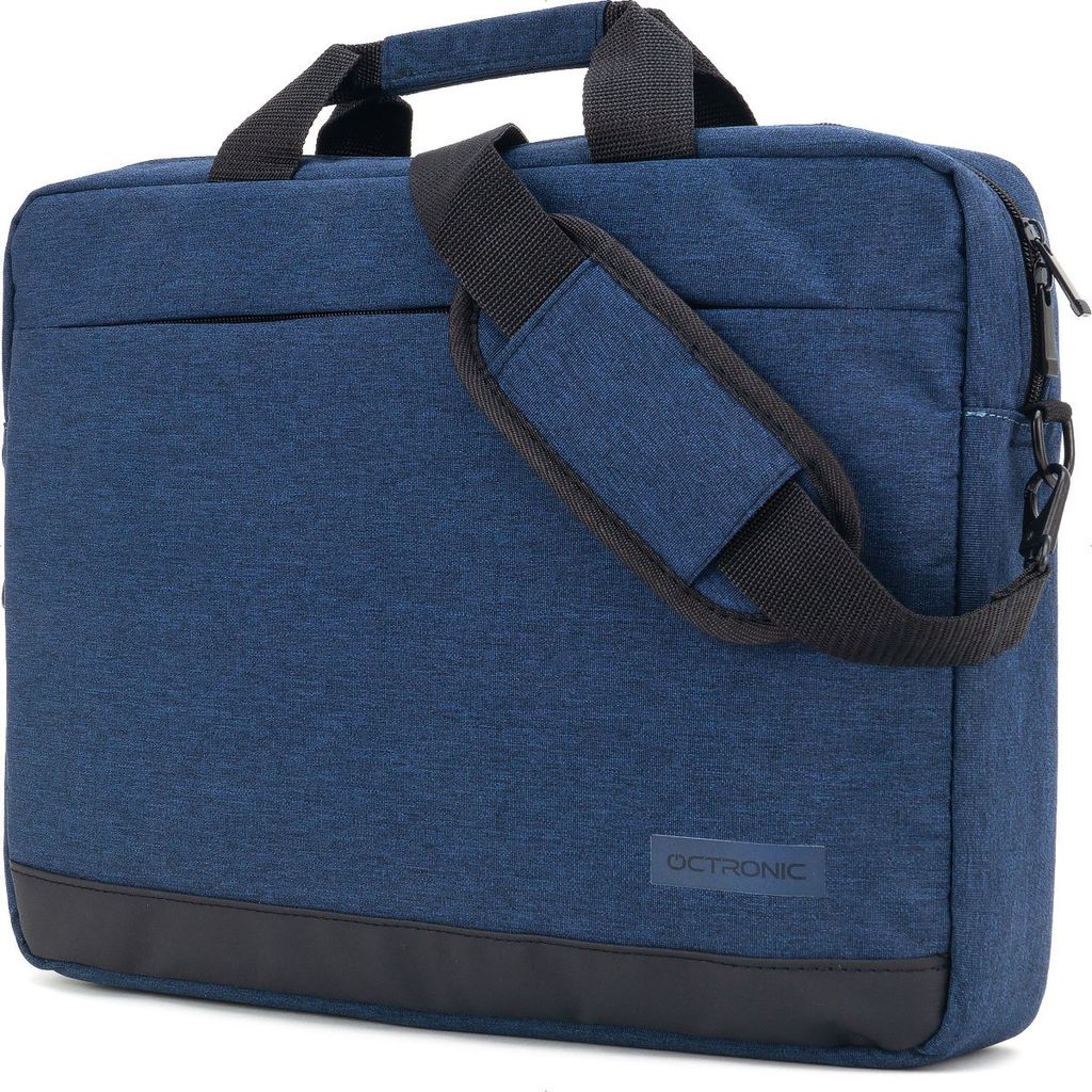 Laptoptasche 15,6 Zoll - Umhängetasche mit Laptopfach - Wasserabweisend - 9 Liter - Blau
