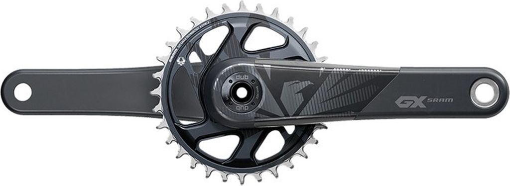 SRAM GX Eagle Carbon DUB Boost Kurbelgarnitur 170 mm - leichte Performance fü...