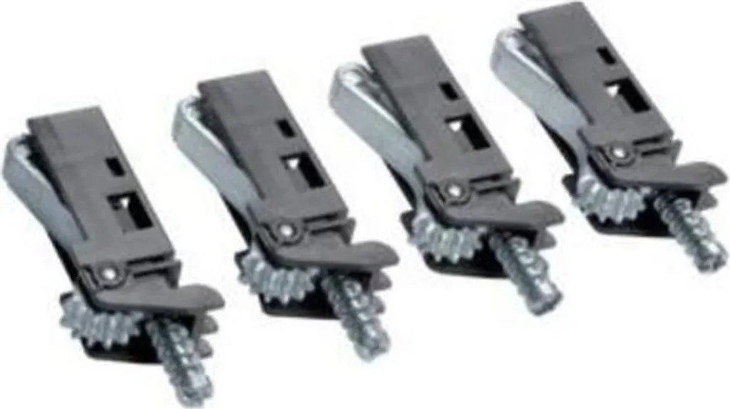 Fixation Coffret Volta Hager VZ405N - Kit Spécial pour Cloison de Plâtre