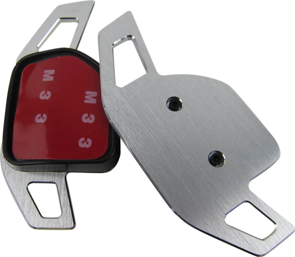 Palettes Volant Audi en Aluminium Argenté - Qualité Premium ALU DSG