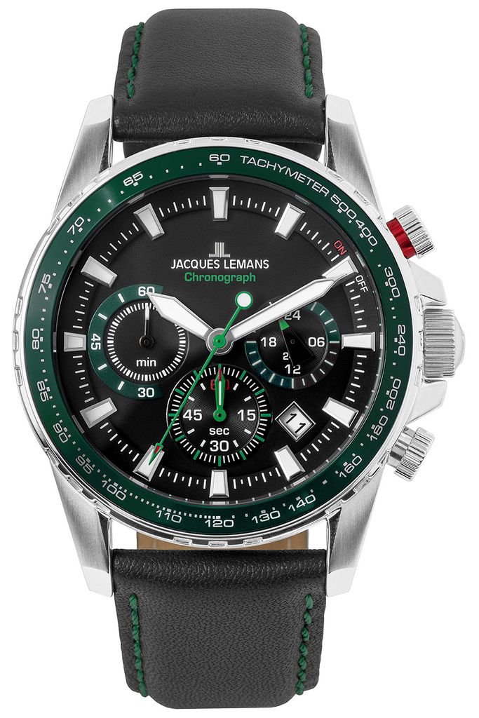 Jacques Lemans - Armbanduhr - Herren - Chronograph - Liverpool Sport 1-2099C