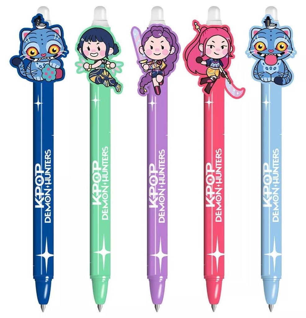 K-pop Demon Hunters Chibi 30-teiliges löschbarer Stift Set Produktbild 