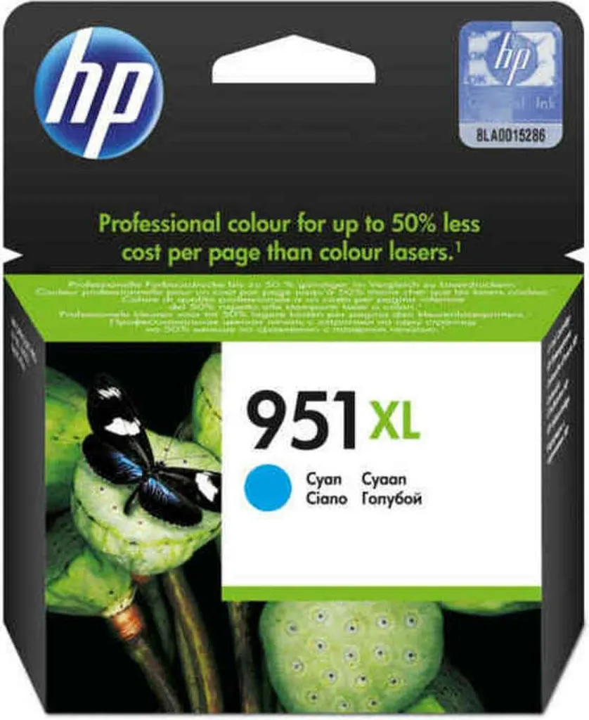 Cartouche HP 951XL Cyan CN046AE Originale : Évitez les Fuites et Traces