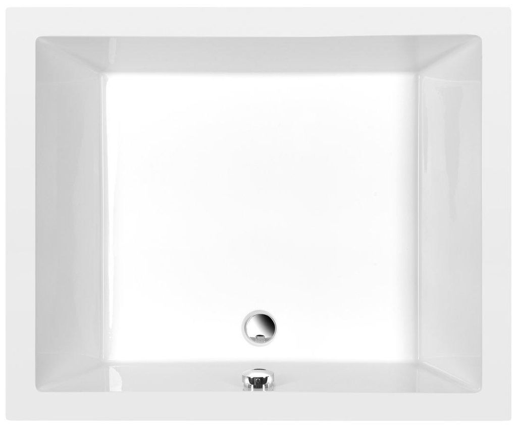 DEEP Duschwanne 110x90x26cm, tief, weiß Produktbild 