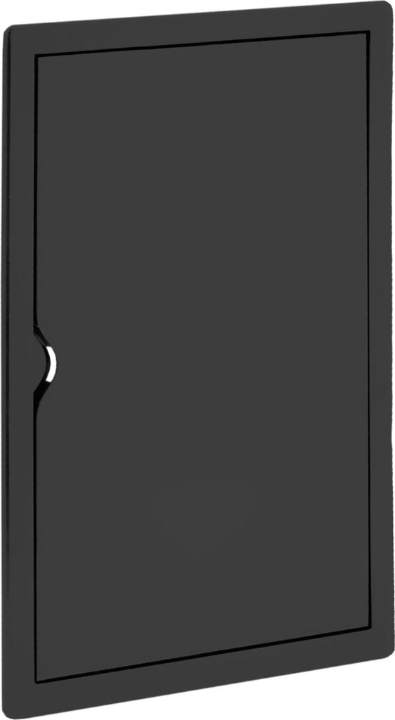 Virone | Revisionsklappe ID-20/30 - 21,5x31,5 cm - Schwarz - Hochwertiges ABS - Universelle Anwendung