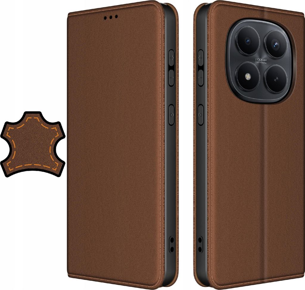 Custodia per Xiaomi Redmi Note 15 5G IN PELLE CON CHIUSURA Immagine del prodotto 