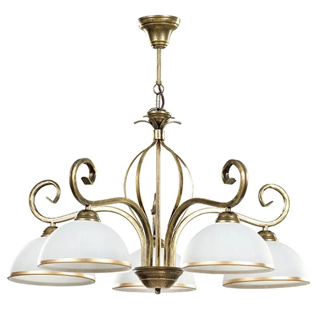 Suspension Emibig Wivara 5 Gold 149/5 - Luminaire de luxe 5xE27 60W