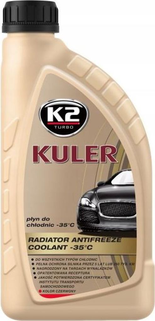 K2 T201C TURBO Kuler Kühlflüssigkeit Rot, 1L Produktbild 