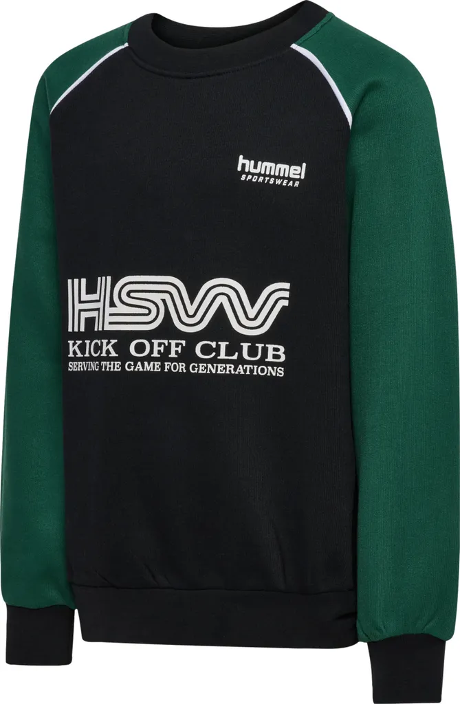 Hummel Hmljr Oversized Crew Hsw Vert Foncé Taille 134 pour Enfant