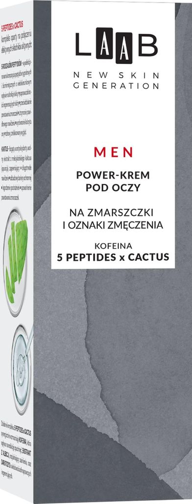 AA LAAB Men Power - Augencreme gegen Falten und Anzeichen von Müdigkeit, 15 ml