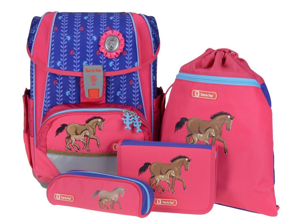 Step by Step Schulranzen Set Lucky Horses Pferde LIGHT 2 Produktbild 