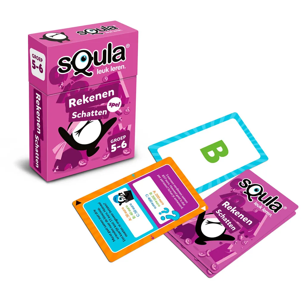Jeu pour réviser les maths à la maison Squla Estimation et numération - 2