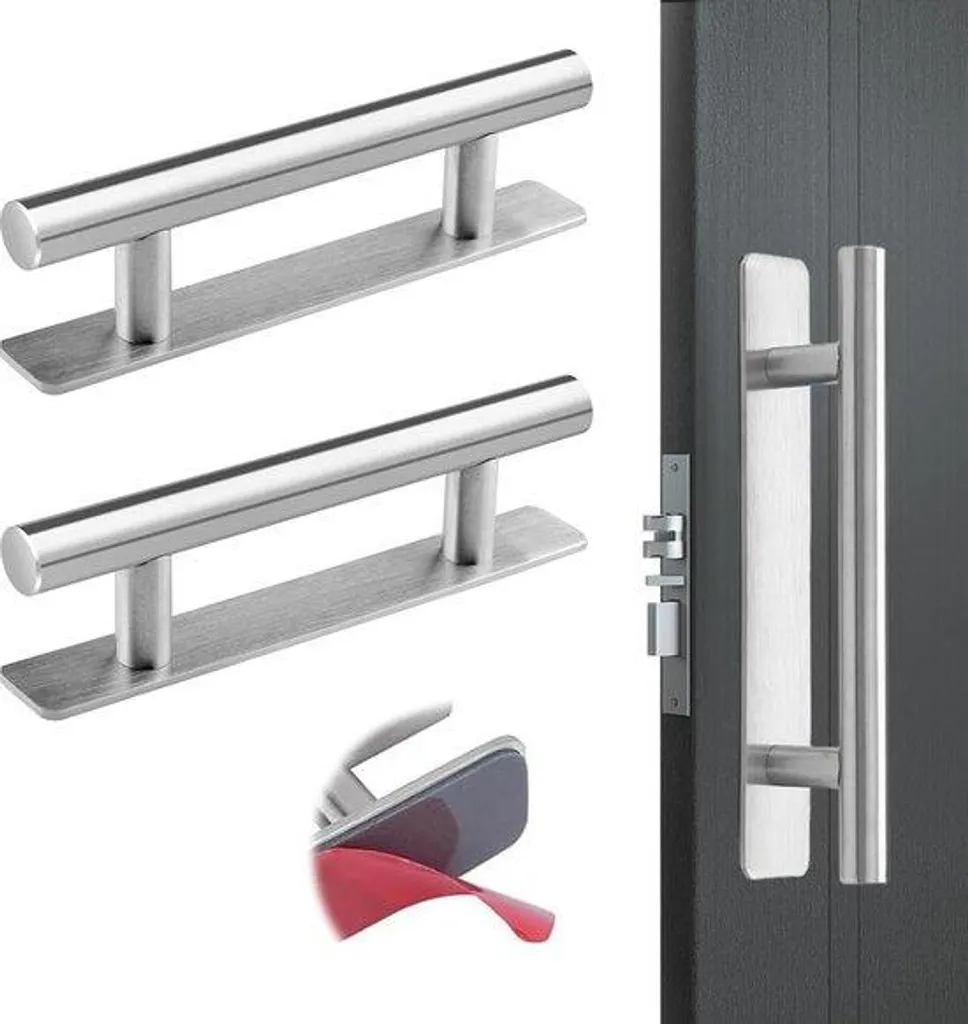 Poignée de tiroir 148 mm en aluminium pour cuisine et salle de bain