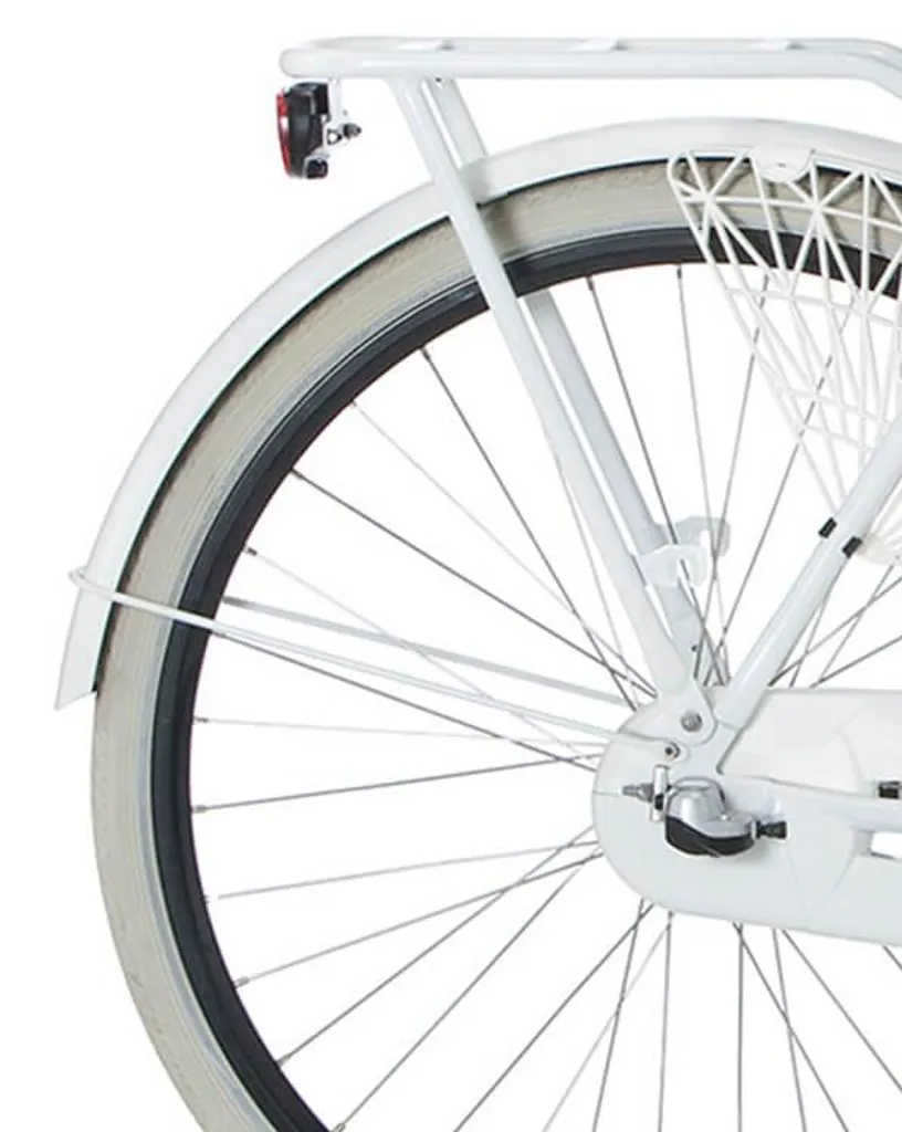 Équipement vélo Cortina : Garde-boue Arrière 28 pouces Milo Blanc