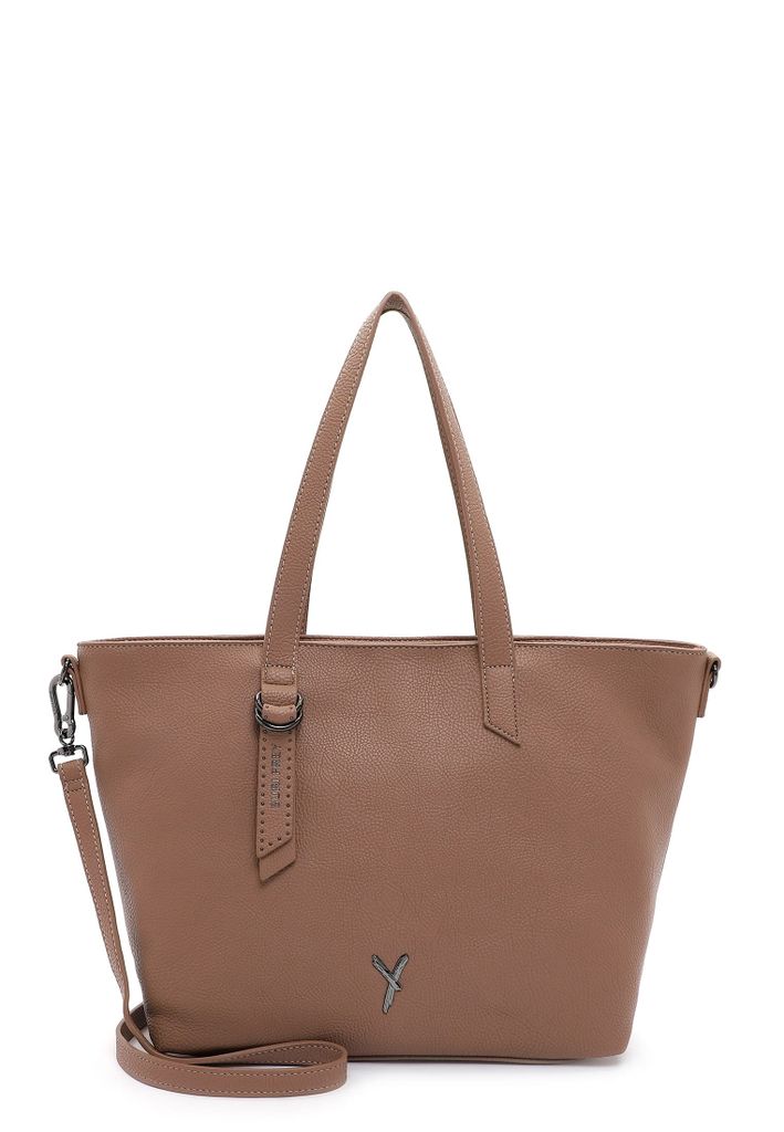 SURI FREY Schultertasche Gitty Shopper Taupe hellbraun