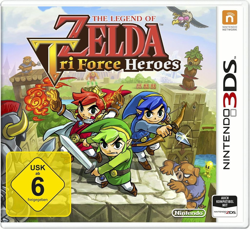 The Legend of Zelda - Tri Force Heroes - 3DS Produktbild 