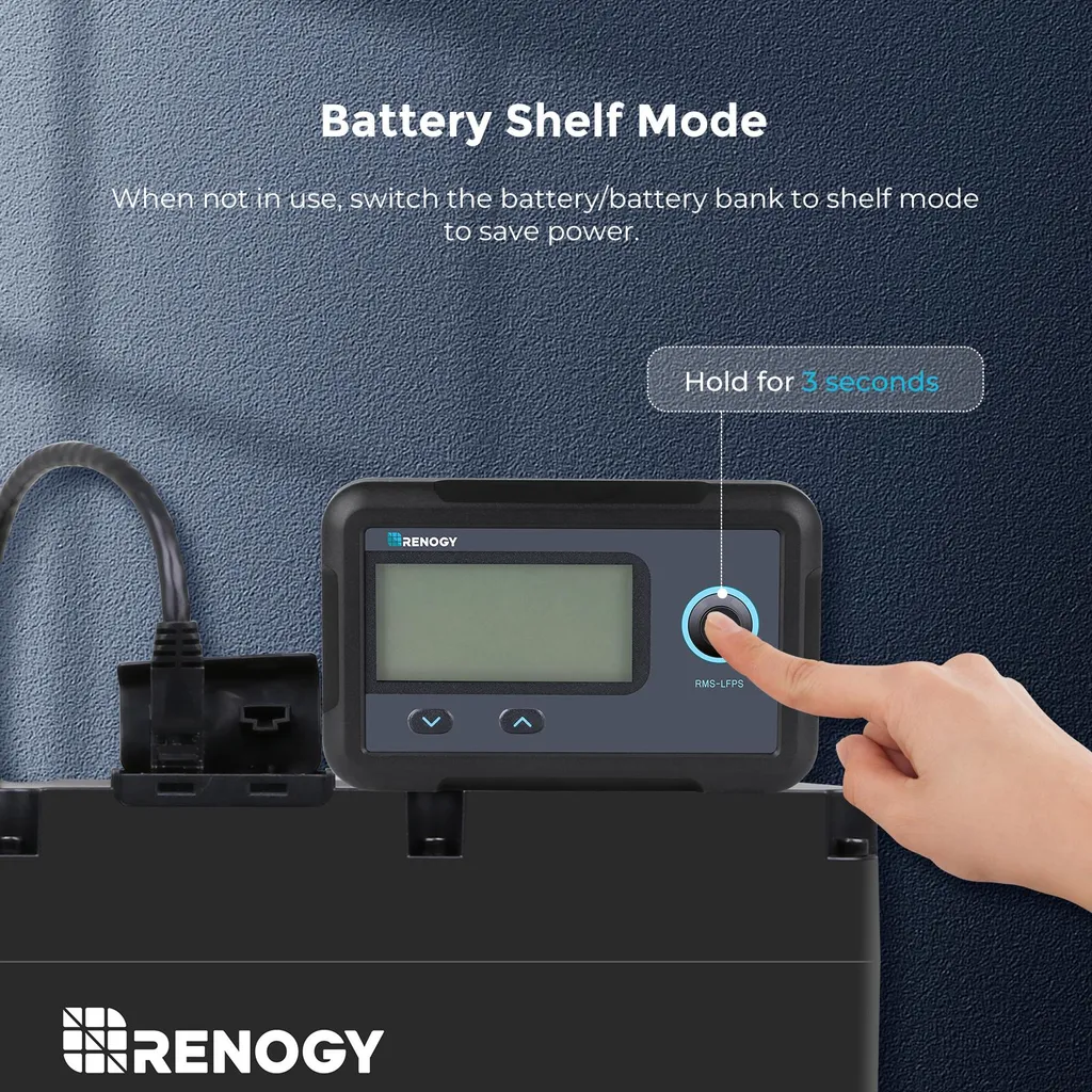 Contrôleur de batterie Lithium Smart - Écran de surveillance de 16,5 cm