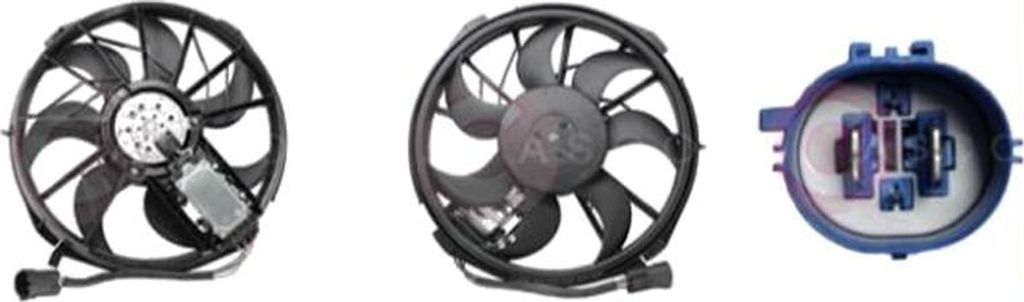 CASCO Elektromotor Kühlerlüfter CEF76000AS passend für MERCEDES-BENZ A-Klasse (W169)