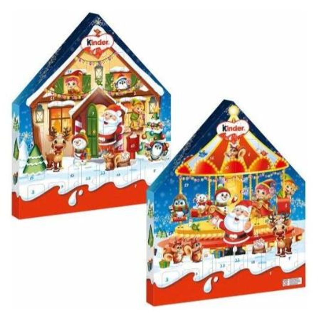 Ferrero Kinder Adventskalender Maxi Mix, 351 gram Productafbeelding 